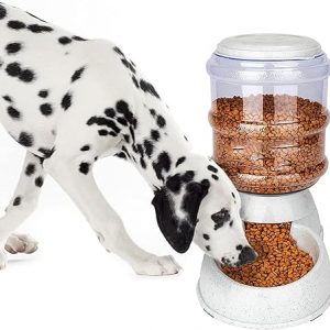 Kenond Automatic Dog Feeders for Large Dogs,3 Gallon Gravity Dog Feeder Large Breed