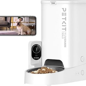 PETKIT Automatic Pet Feeder with Camera, 1080P HD Video with Night Vision