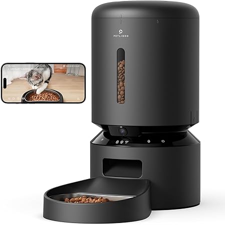 308 PETLIBRO Automatic Cat Feeder with Camera, 1080P HD Video with Night Vision, 5G WIFI